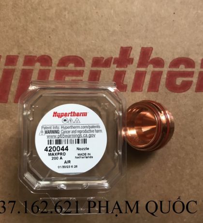 Béc cắt plasma Hypertherm 420044 (Maxpro 200)